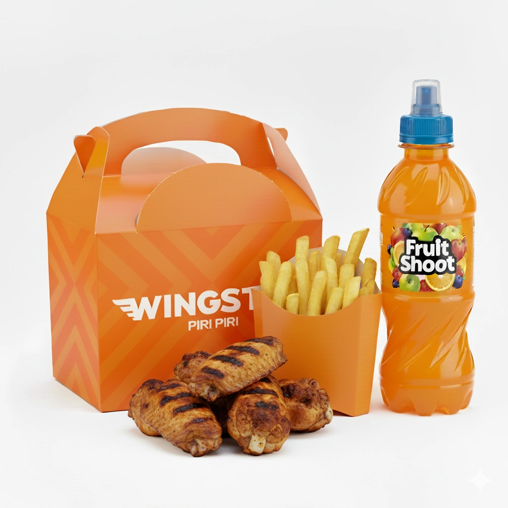 Kids wings meal